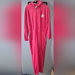 Juicy COUTURE Pink Zip-Up Jumpsuit Onesie
